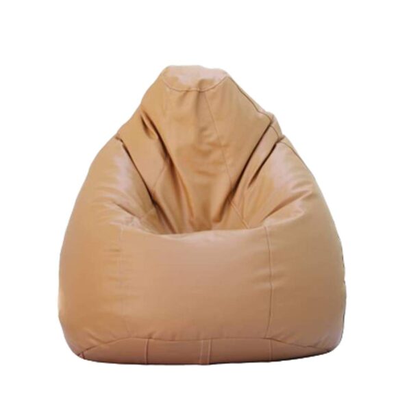 GUNJ 2XL Tear Drop Bean Bag Cover (Without Beans) (Beige) - Image 2
