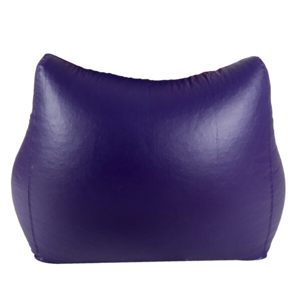GUNJ Jumbo Arm Chair Bean Bag Cover (Without Beans) (Purple) - Image 5