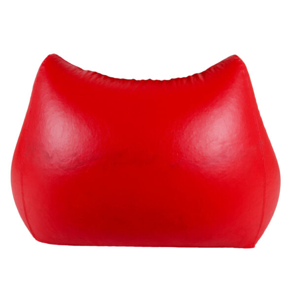 GUNJ Jumbo Arm Chair Bean Bag Cover (Without Beans) (Red) - Image 5