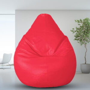 GUNJ 2XL Tear Drop Bean Bag Cover (without Beans) (Pink)